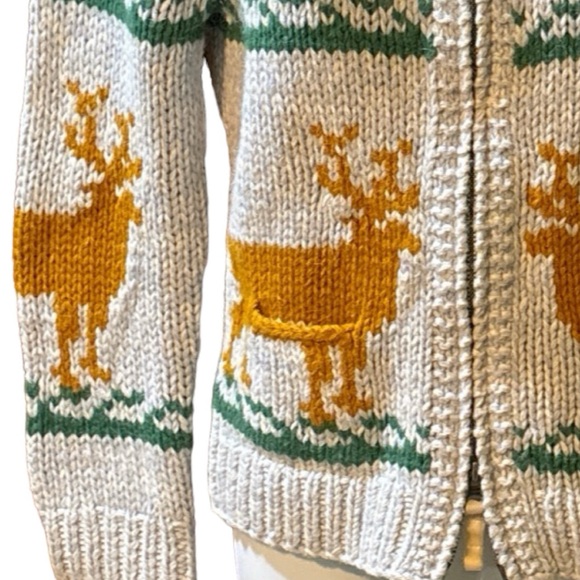 Vintage American Eagle Outfitters Zip Up Alpaca Blend Cardigan - Picture 6 of 16